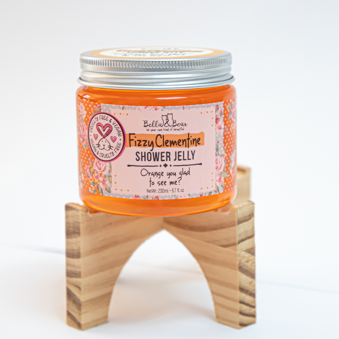 Fizzy Clementine Shower & Bath Jelly 6.7oz