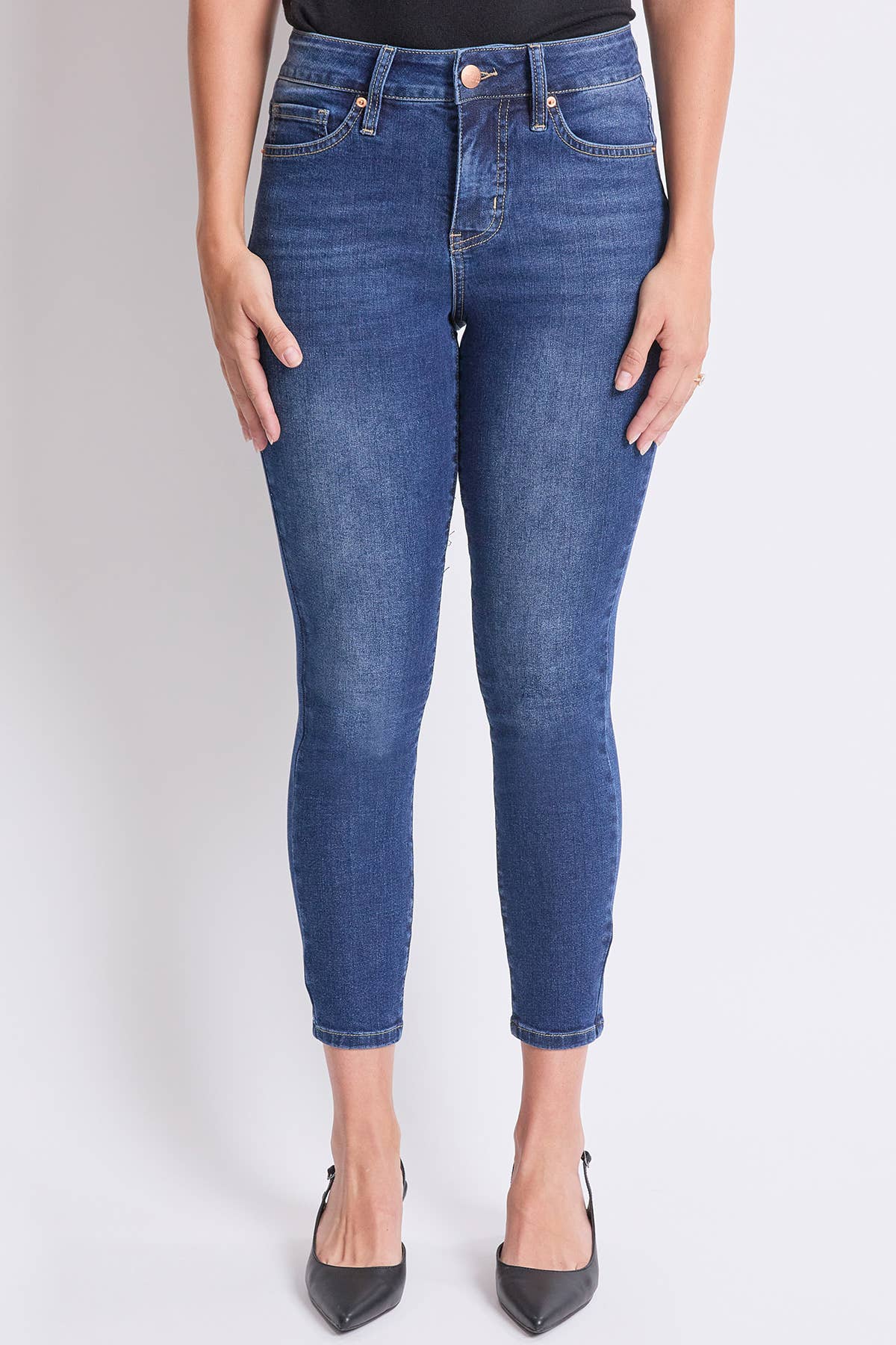 High Rise Basic 5 Pocket Skinny Jeans