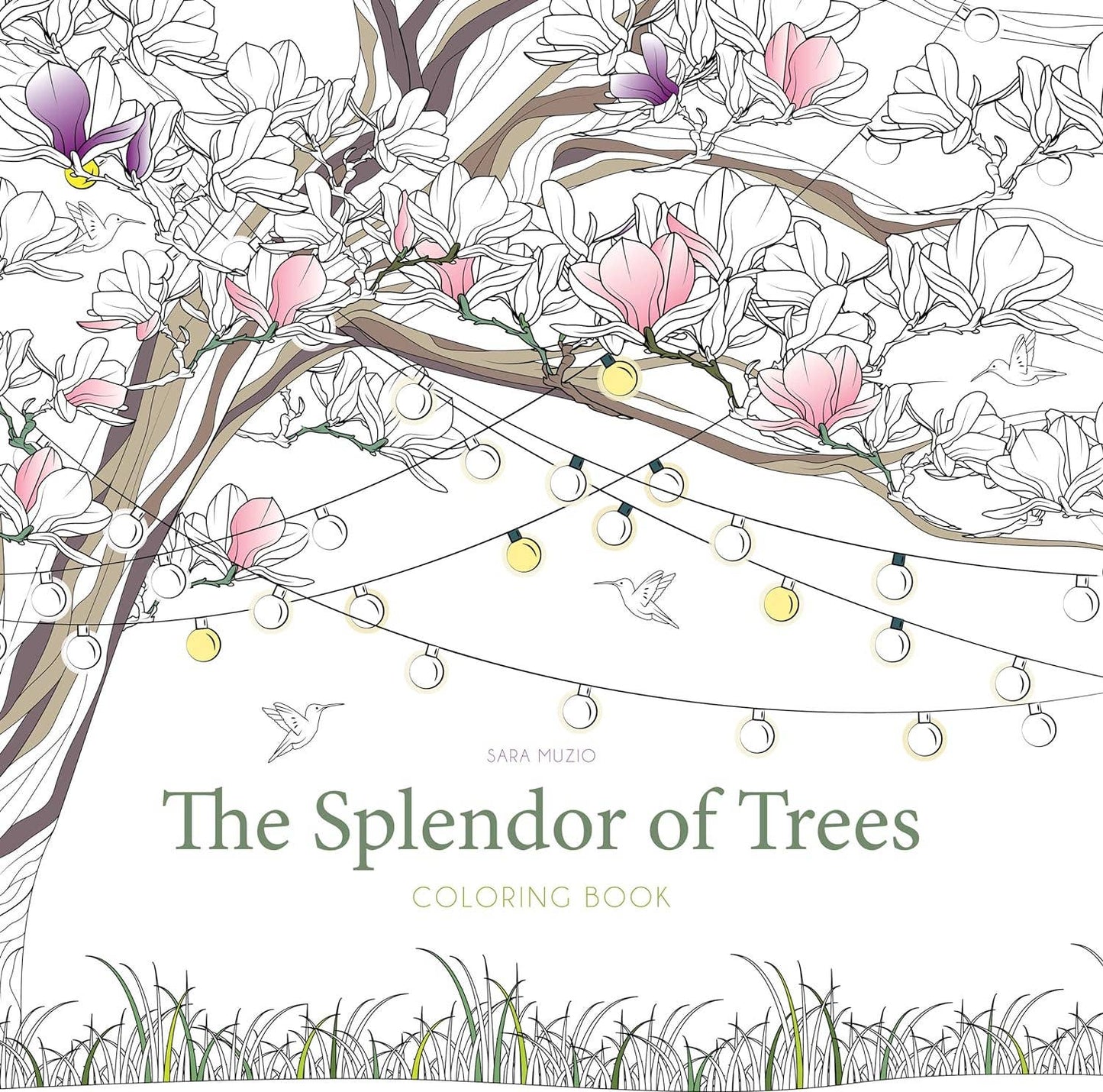 The Splendor of Trees Coloring Book by Sara Muzio