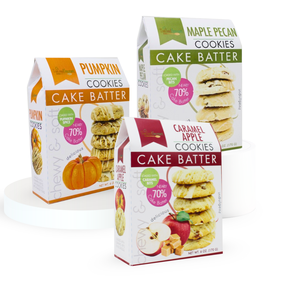 Fall Cake Batter Cookies