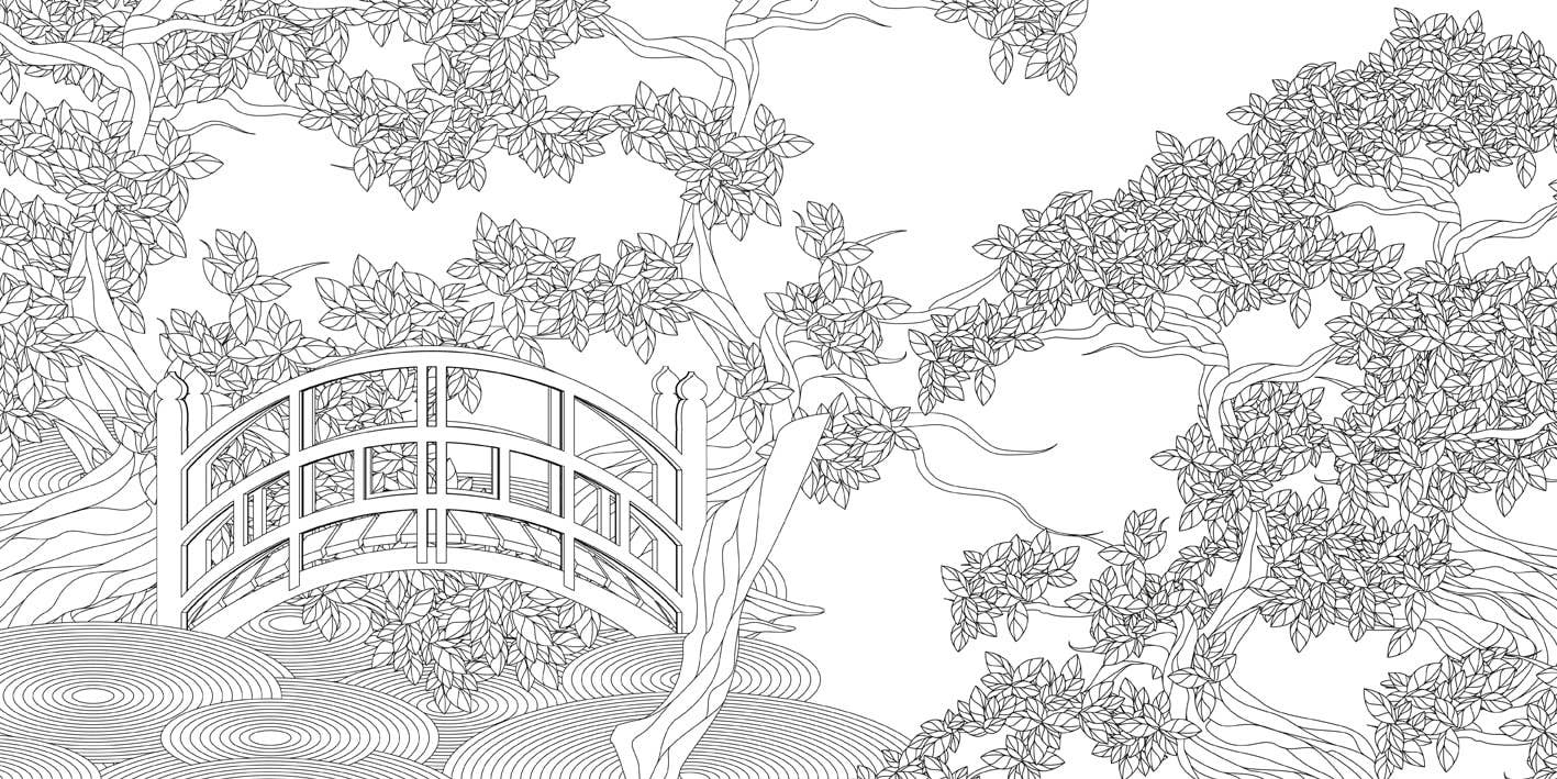 Zen Harmony Coloring Book