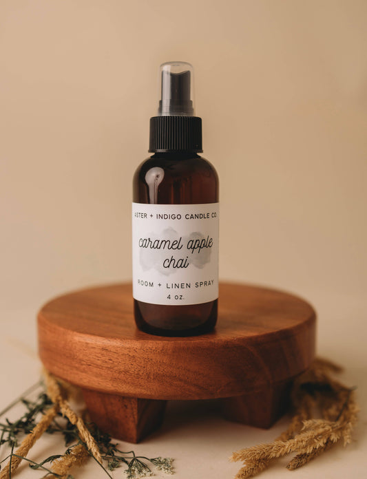 Caramel Apple Chai | Fall Room + Linen Spray | 4oz