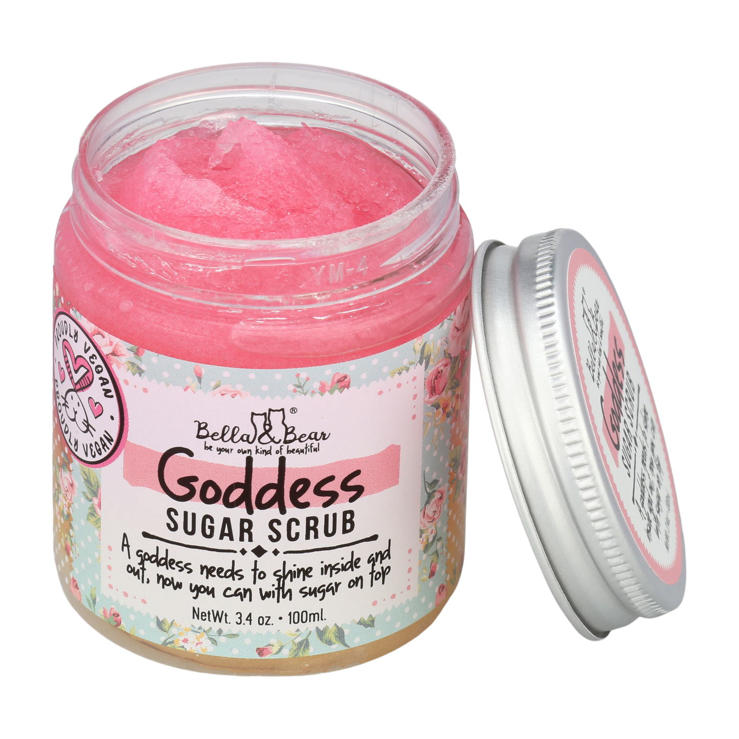 Goddess Sugar Scrub Mini Travel Size 3.4oz