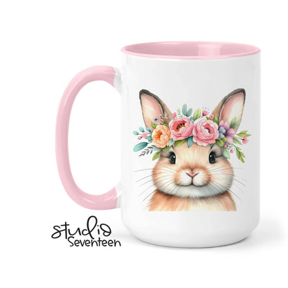 Boho Bunny Easter Coffee Mug